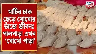 Raiganj Palpara Momo : মাটির চাক ছেড়ে মোমোর ভাঁজে জীবনঃ পালপাড়া এখন ‘মোমো পাড়া’