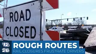 Rail closures continue to cause traffic headaches across Augusta area