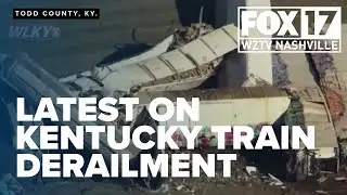 Rail line impacted in Kentucky train derailment reopens