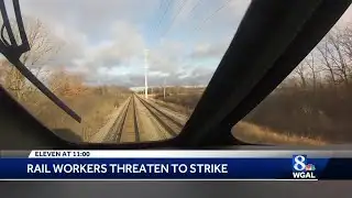 Rail workers may begin strike as soon as Friday