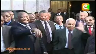 Raila Arrives In Ivory Coast