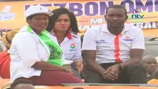 Raila Odinga drums up support for Nairobi governor Evans Kidero