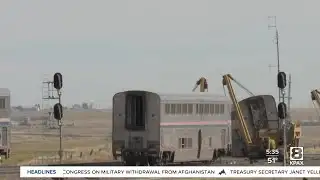 Railway reopens following deadly MT weekend train derailment