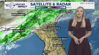 Rain and a brief cool-down on the way to the First Coast