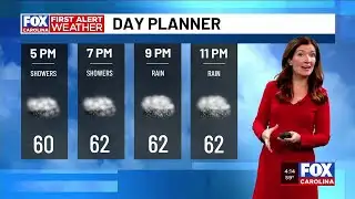 Rain continues Tuesday night, patchy fog Wednesday morning