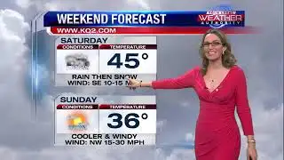 Rain, thunderstorms even more snow for the upcoming weekend