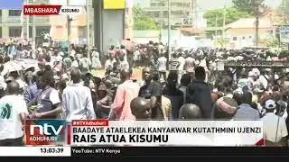 Rais William Ruto atua kaunti ya Kisumu