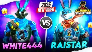 RAISTAR vs WHITE444 | 😱AJJUBHAI COMMENTRY | 2025 NEW VIDEO 🔥