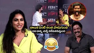 Raja Ravindra Fun With Divi Vadthya Naveen Chandra Reaction || Bullet Raj