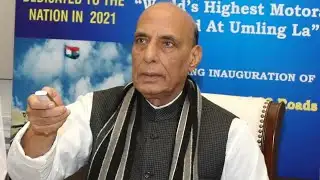 Rajnath Calls For Developing Border Areas Amid  Uncertain Environment