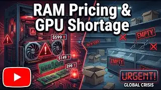 RAM Prices Rising, GPU Shortage, and the AI Effect on All Electronics