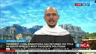 Ramaphosa drops 1% in public survey