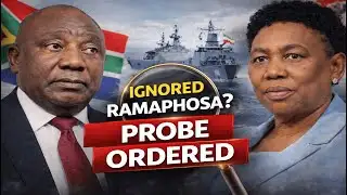 Ramaphosa Ignored? Probe Launched Over Iran Naval Drill