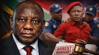Ramaphosa REACTS to UK Arrest Warrant on Julius Malema