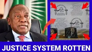 Ramaphosa Under Pressure as Madlanga Commission Exposes Deep State Corruption