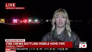 Randall County: Fire on Jonathan Lane under control, officials investigating cause