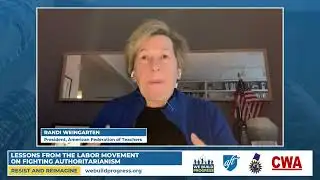 Randi Weingarten, AFT, über Vertrauen und Gemeinschaft