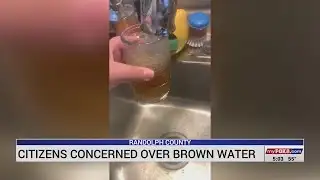 Randolph County residents concerned over brown water