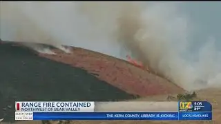 Range Fire under control, evacuation orders lifted