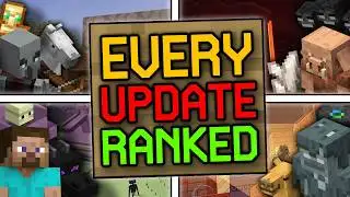 Ranking EVERY Major Minecraft Update!