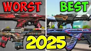 Ranking Every Skin Released In VALORANT 2025