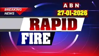 RAPID FIRE | 60 Head Lines | 27-01-2026 | ABN Telugu