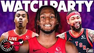 Raptors vs Bulls LIVE Watch Along + NBA Trade Deadline Reaction