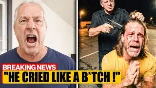 Rare Footage Shows Bret Hart Losing Control Over Shawn Michaels