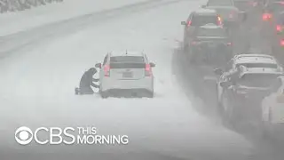 Rare snow blankets Seattle, wreaking havoc