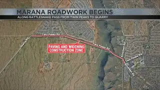 Rattlesnake Pass paving preparations underway in Marana