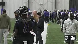 Ravens practice on biggest Purple Friday of the year