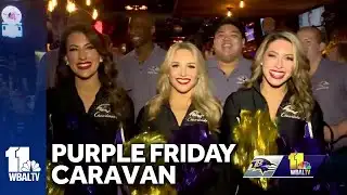 Ravens Purple Friday Caravan hits Baltimore bars
