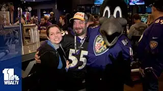 Ravens Purple Friday Caravan visits fans
