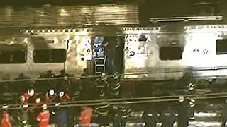 Raw: Commuter Train Strikes Vehicle, Killing 6