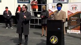 Raw: Mayor introduces crime plan