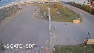 RAW | Surveillance video shows UPS plane crash - K5 gate