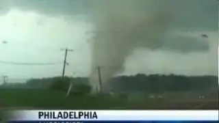 Raw Tornado Footage News Report