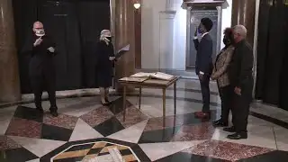 Raw video: Brandon Scott sworn in as Baltimore