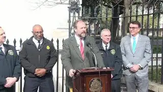 RAW VIDEO: Charleston mayor talks winter weather preps