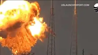 Raw video: SpaceX rocket explodes at Cape