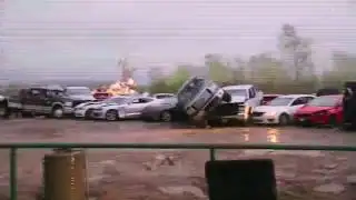 RAW VIDEO: Tornado damage near Canton, Texas