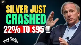 RAY DALIO WARNS SILVER JUST CRASHED FROM 22 TO 95 THIS EXACT LEVEL WAS CALLED