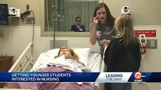 RCoN youth nursing experience appeared on KMBC 9 with Remake Learning Days