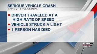 RCPD: High speeds identified as factor in fatal crash