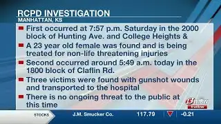 RCPD investigates multiple shootings in the Manhattan area