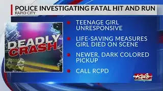 RCPD looking for suspect in fatal pedestrian-vehicle crash