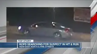 RCPD looking for suspect involved in hit and run crash