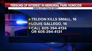 RCPD seeking persons of interest in Memorial Park homicide