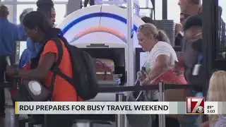RDU prepares for busy July 4 travel weekend
