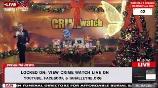 RE-BROADCAST- FRIDAY 2ND JANUARY 2026 - CRIME WATCH LIVE